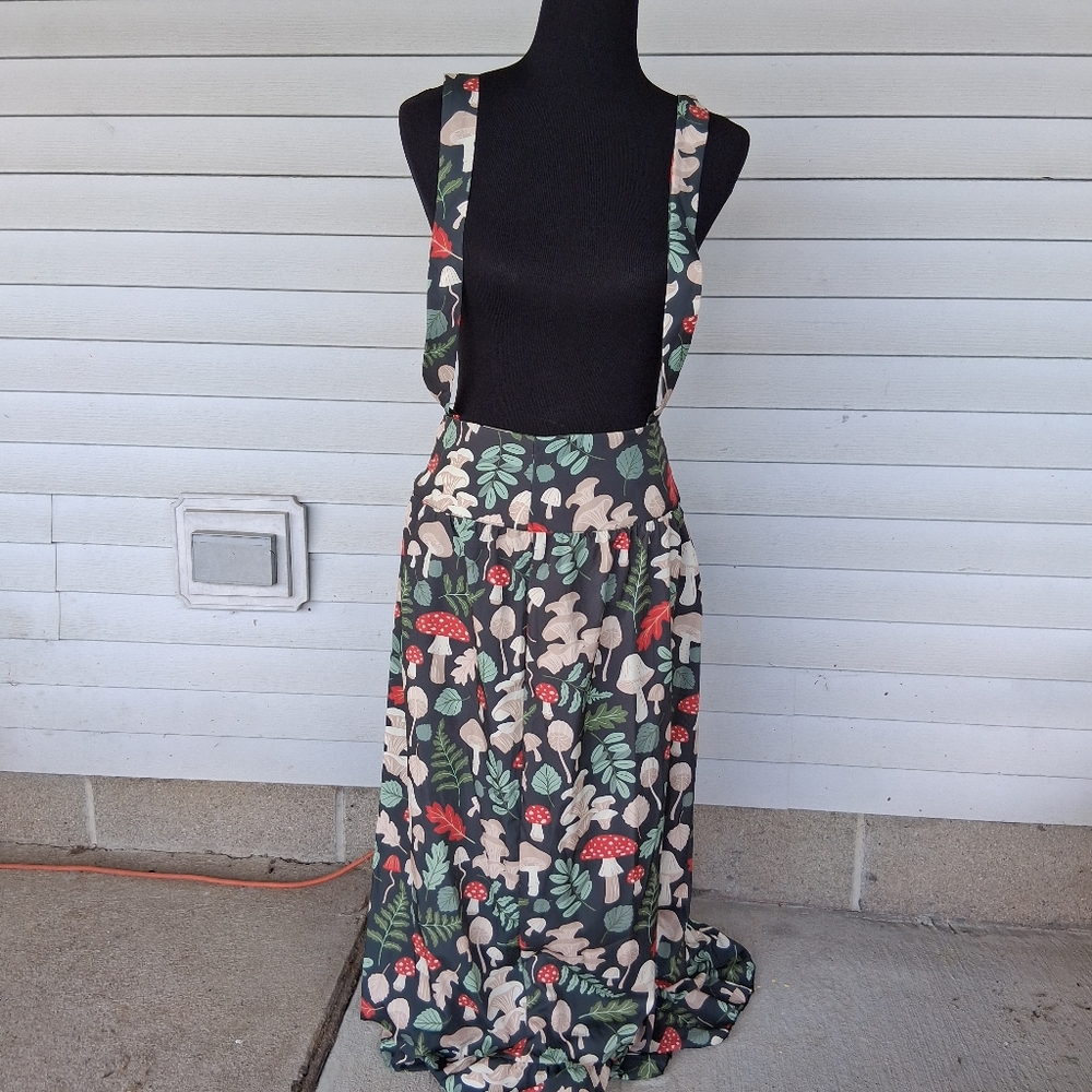 ROMWE Green and Red Patterned Dress